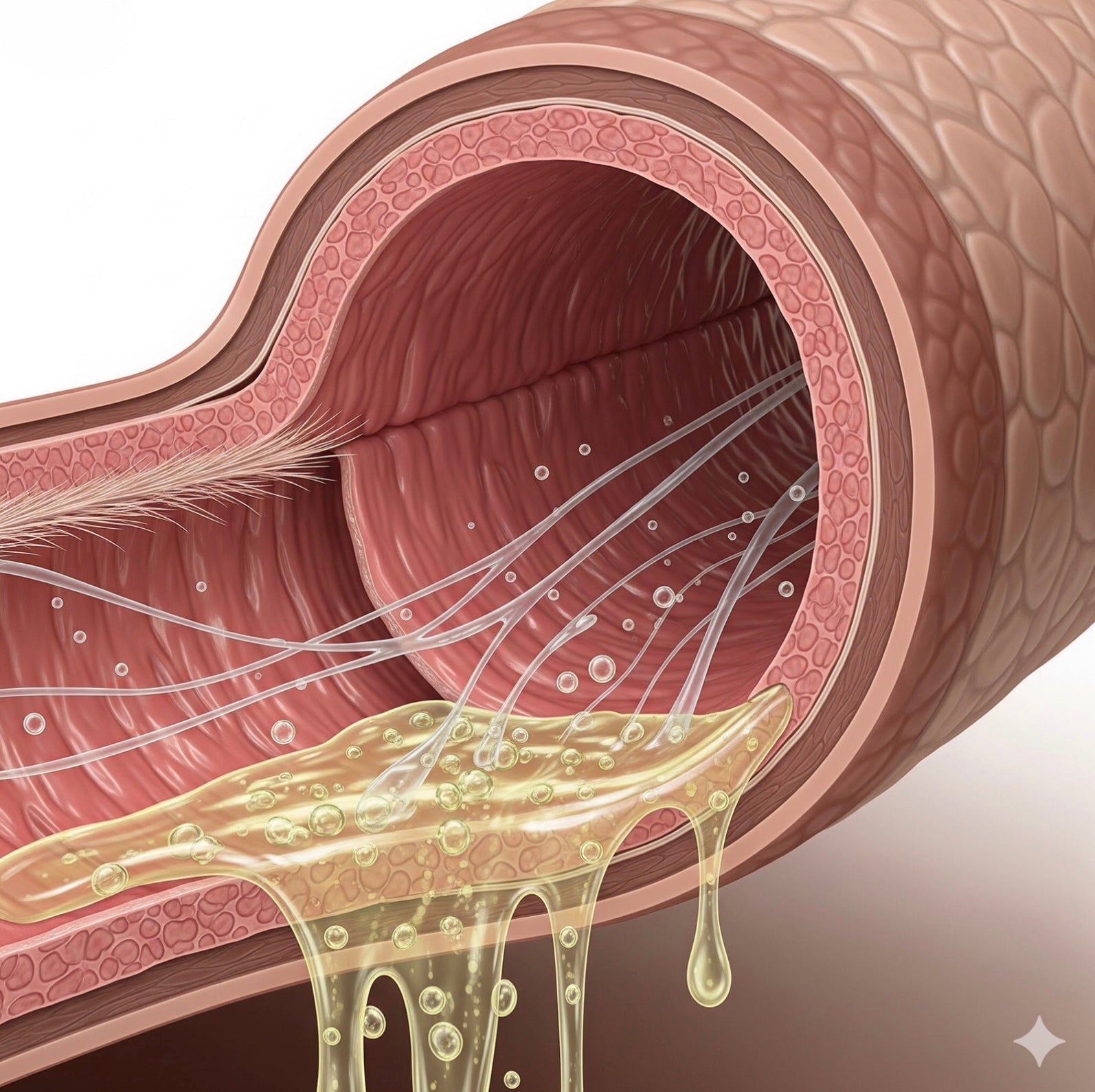 Promotes Natural Fluid Drainage to