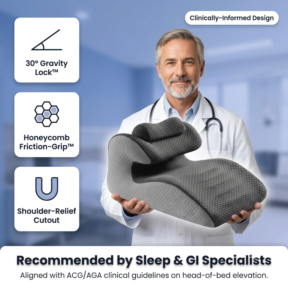 Healpurea Premium 3.0™ Ergonomic Wedge Pillow