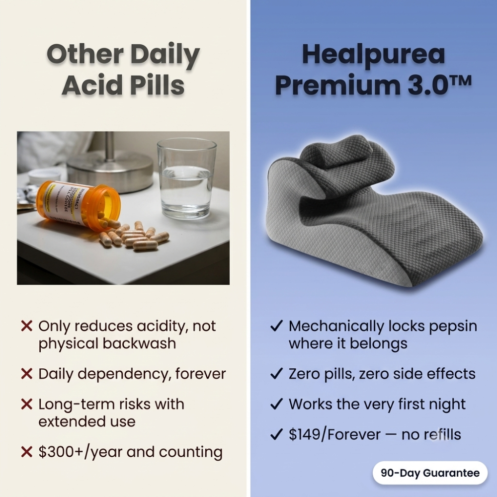 Healpurea Premium 3.0™ Ergonomic Wedge Pillow
