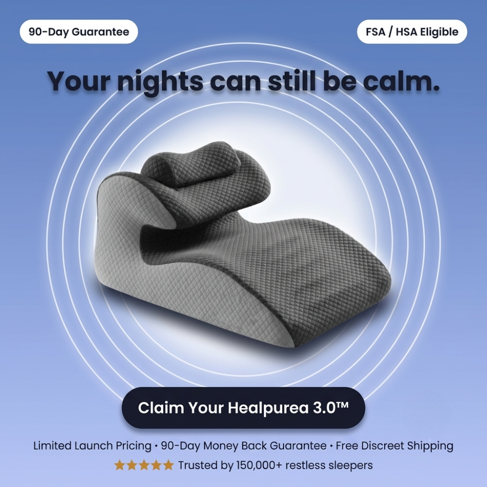 Healpurea Premium 3.0™ Ergonomic Wedge Pillow